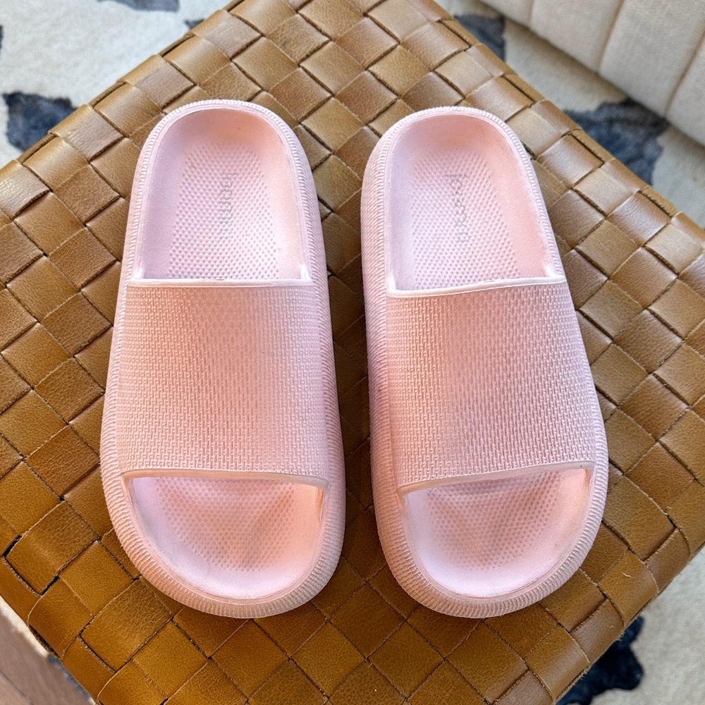 Pink Slide Sandals